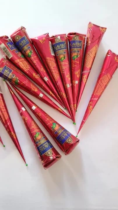 No Brand Kaveri Mehendy Cone – Natural Henna Cone for Bridal & Festival Mehendi daily essentials & lifestyle — thumbnail 2 of 3