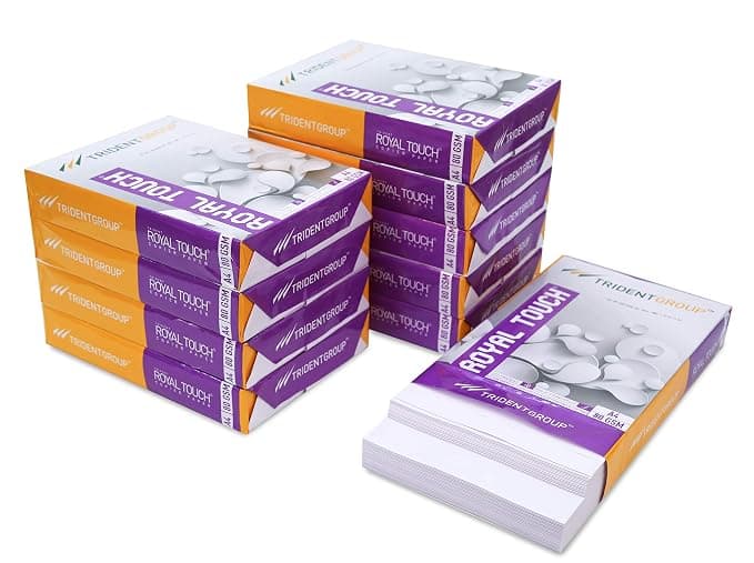 Trident Trident Spectra A4 Copier Paper 80 GSM | Pack of 5 Reams stationary, toys & sports — thumbnail 2 of 5