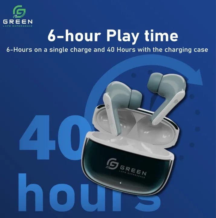 Greenlife Green Airbeat 320 True ENC Wireless Earbuds electronics — thumbnail 2 of 3