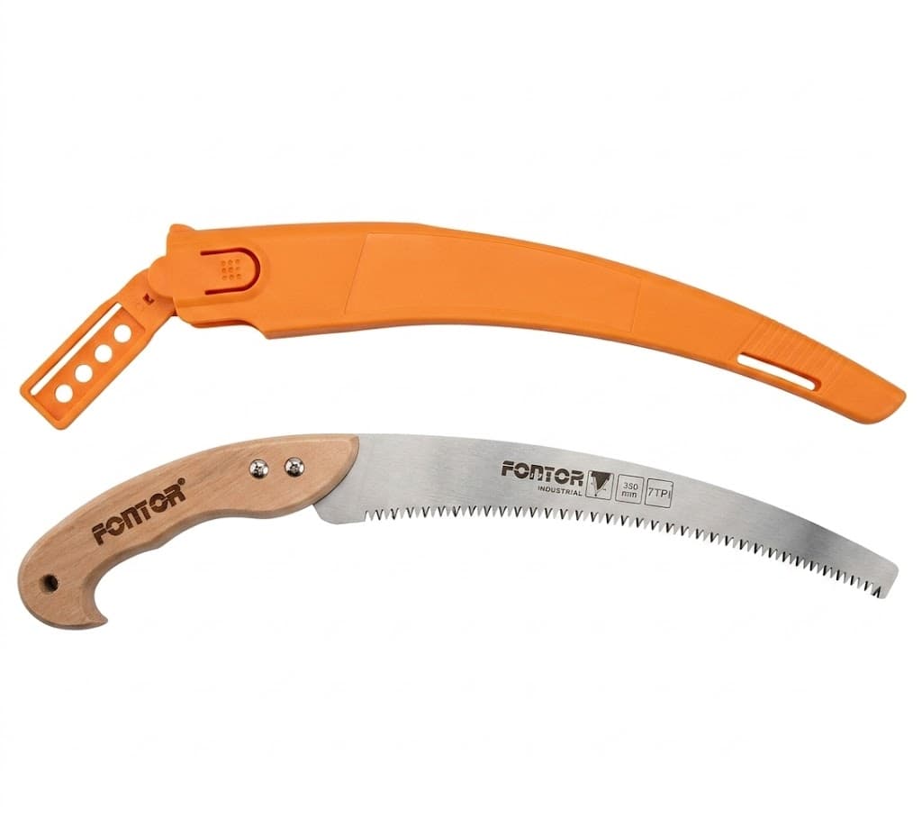 Fontor Saw Wooden Handle 180546 – Durable Hand Saw for Wood Cutting