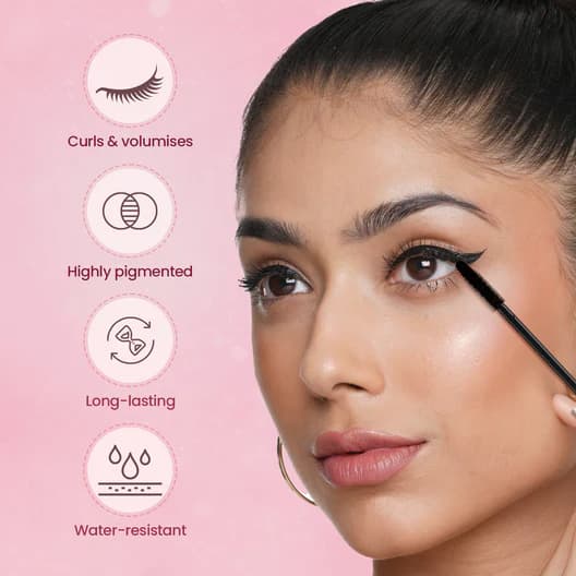 Swiss Beauty Swiss Beauty Precision Mascara | Long Lasting Volume & Length Mascara daily essentials & lifestyle — thumbnail 5 of 7
