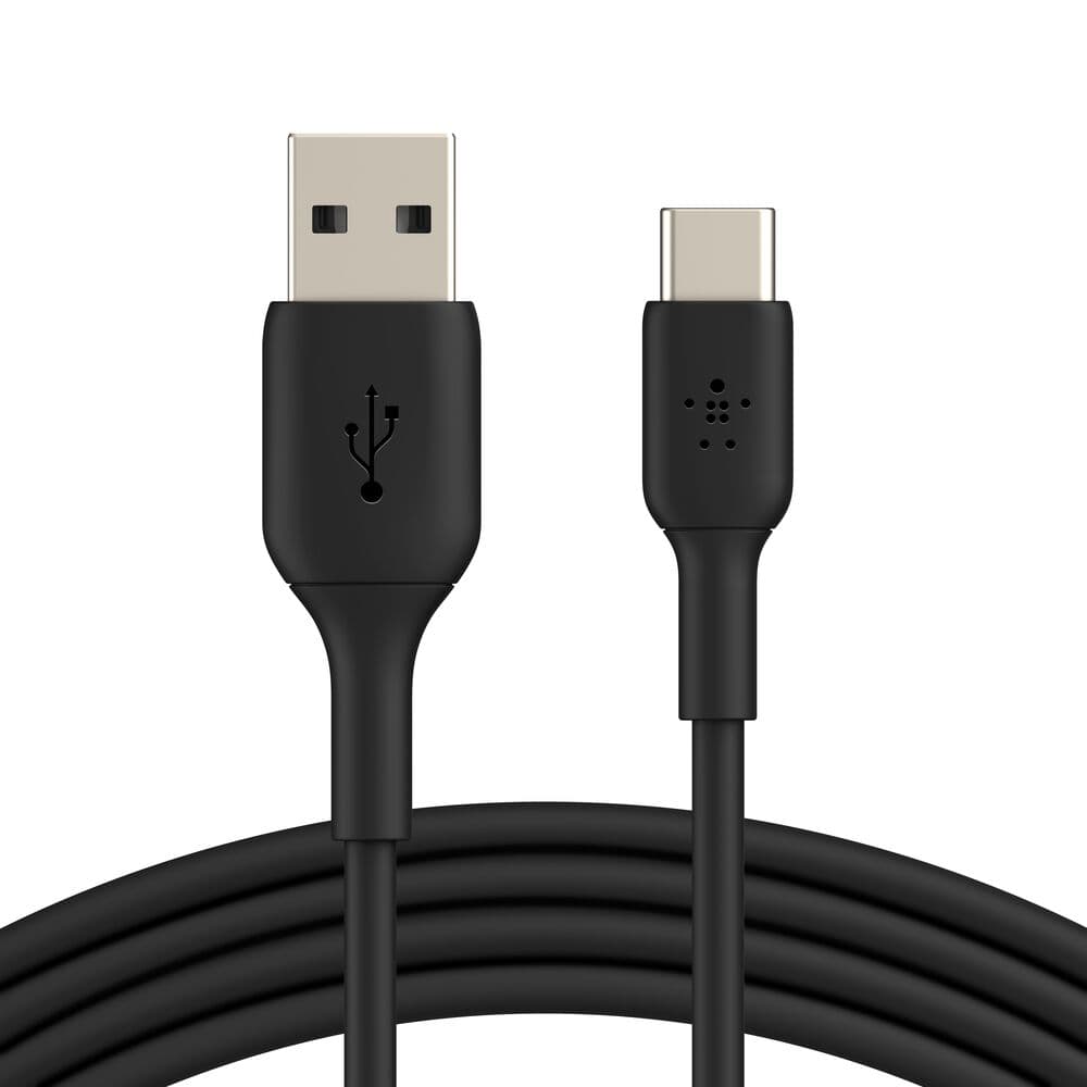 BELKIN CABLE – CHARGING USB-C TO USB-A 1M – BLK (CAB001BT1MBK)