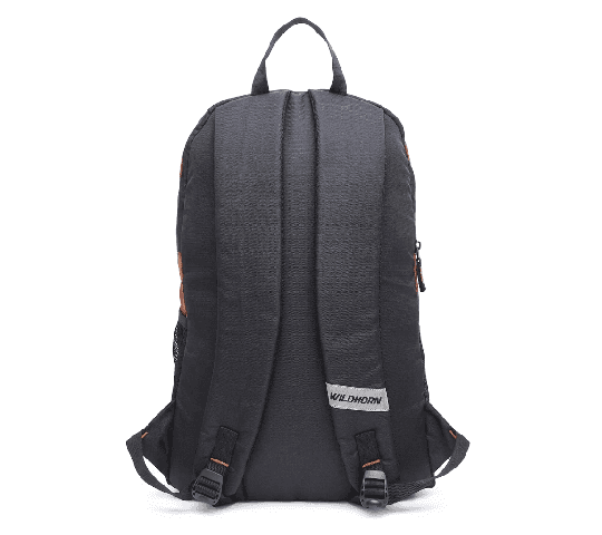 WildHorn WILDHORN Nepal 19L Water Resistant Backpack for School & Travel – Unisex BP015 Orange & Black daily essentials &… — thumbnail 2 of 2