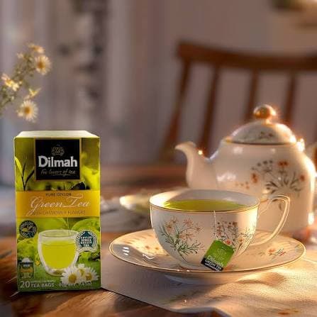 Dilmah Dilmah Green Tea with Chamomile Flowers | Premium Herbal Green Tea Bags daily essentials & lifestyle — thumbnail 3 of 6