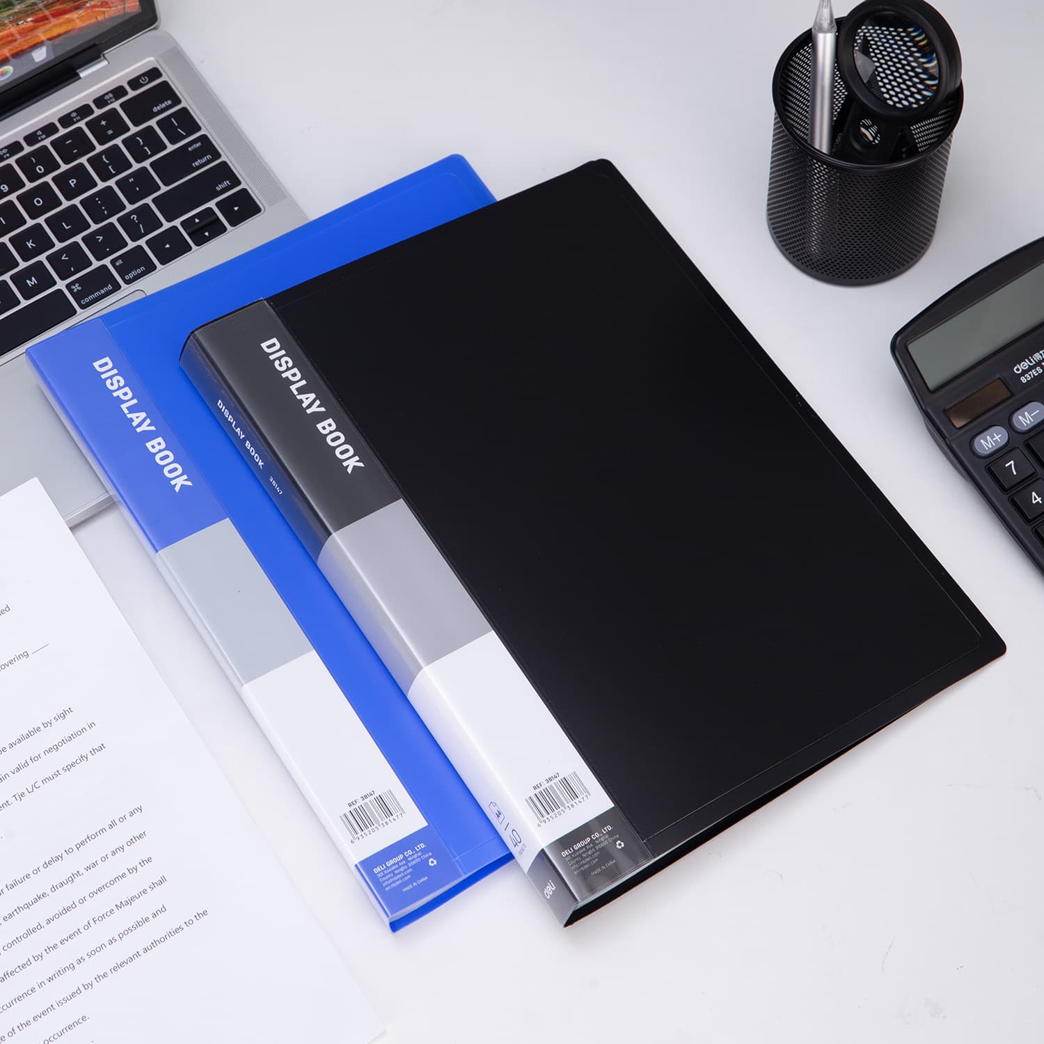 Deli Deli E38147 Office Display Book | A4 Presentation Display File Folder stationary, toys & sports — thumbnail 4 of 5