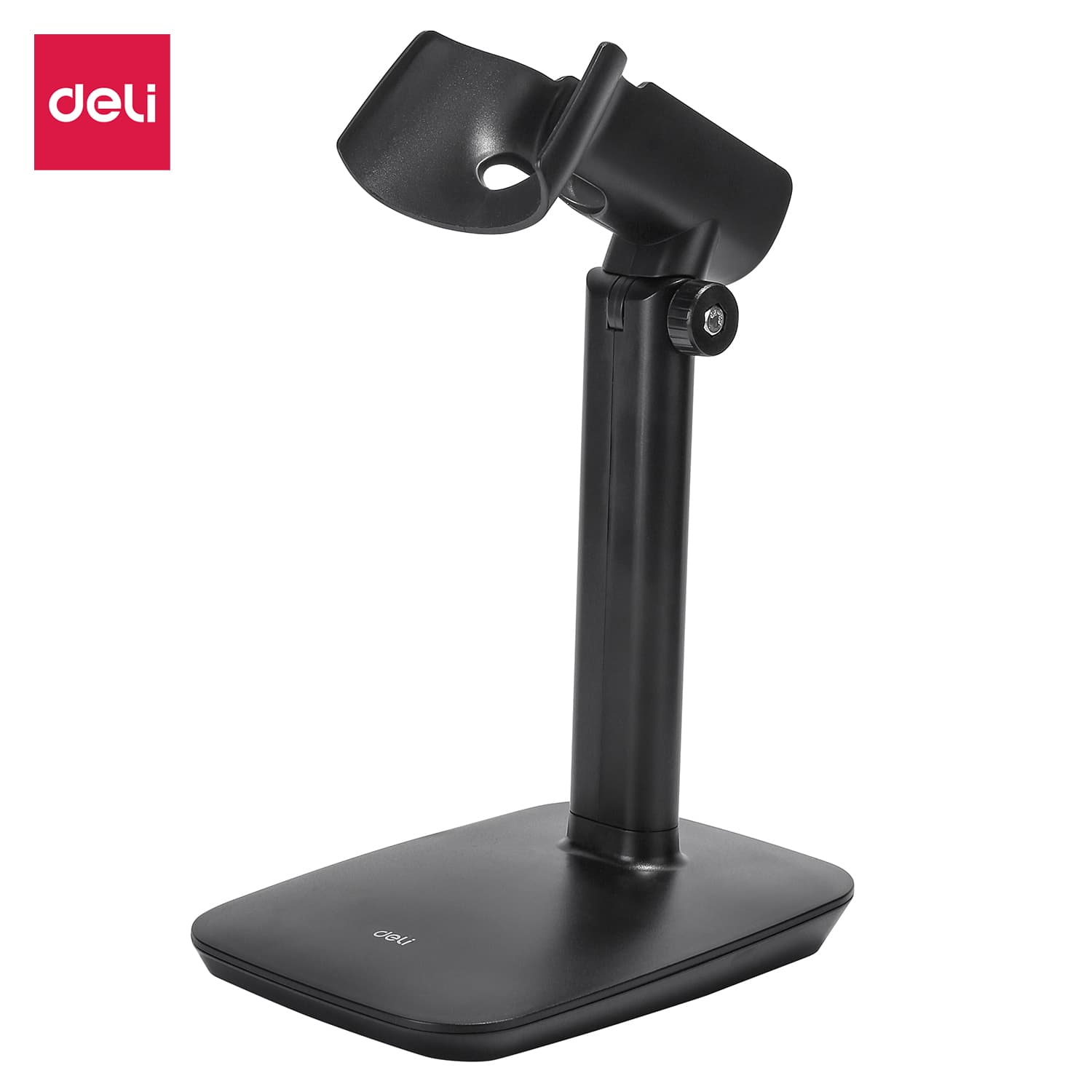 Deli E15130 Adjustable Barcode Scanner Stand for Handheld Barcode Readers