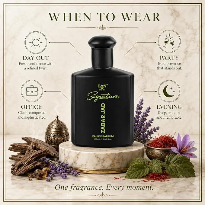 Signature SIGNATURE ZABAR JAD Eau De Parfum 100ml | Luxury Oud Perfume for Men & Women daily essentials & lifestyle — thumbnail 3 of 7