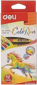 EC20200 Oil Pastel – Smooth Color Sticks for Drawing & Art Projects
