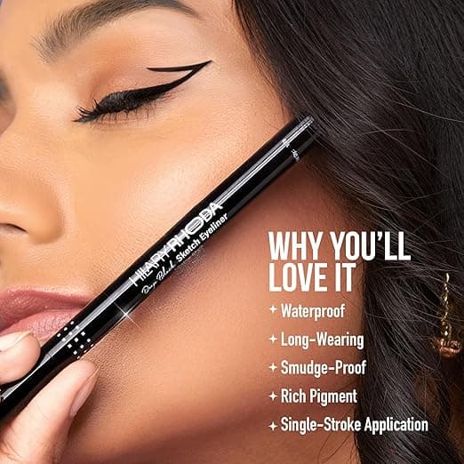 HILARY RHODA Hilary Rhoda Deep Black Sketch Eyeliner | Waterproof Long-Lasting Eye Liner Pen daily essentials & lifestyle — thumbnail 3 of 6