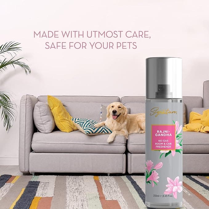 Simple Signature Rajnigandha Air Freshener Spray 250ML | Floral Home Fragrance | Long Lasting Room & Car Freshener | No Gas… — thumbnail 6 of 6