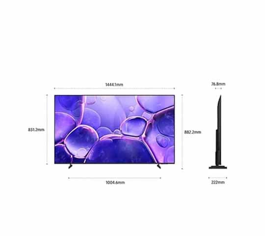 Samsung Samsung 55 Inch Crystal 4K UHD Smart TV UA55U8500FRSHE – HDR, Smart Hub, Ultra HD Display electronics — thumbnail 4 of 4