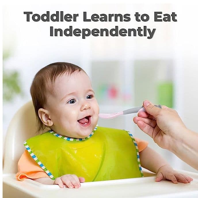 R For Rabbit R for Rabbit First Feed Flexi Spoon - PINK GREY (SFFSPG1) daily essentials & lifestyle — thumbnail 2 of 3
