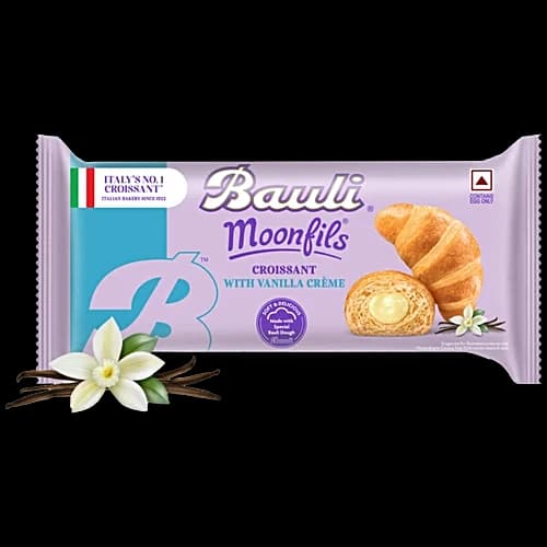 Bauli Moonfils Vanilla Cake 45gm – Soft Vanilla Filled Snack Cake
