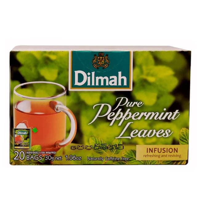 Dilmah Dilmah Pure Leaf Peppermint Herbal Tea | Premium Caffeine-Free Herbal Infusion daily essentials & lifestyle — thumbnail 6 of 9