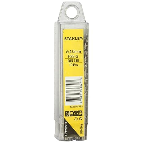 Twist Drill 4.0 mm HSS-G (Pack of 10)