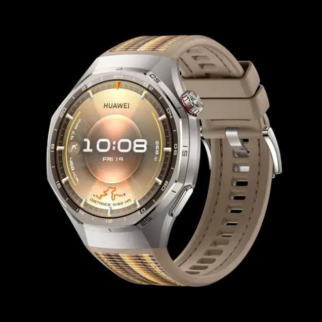 HUAWEI WATCH GT 6 Pro (Brown Composite Woven Strap)