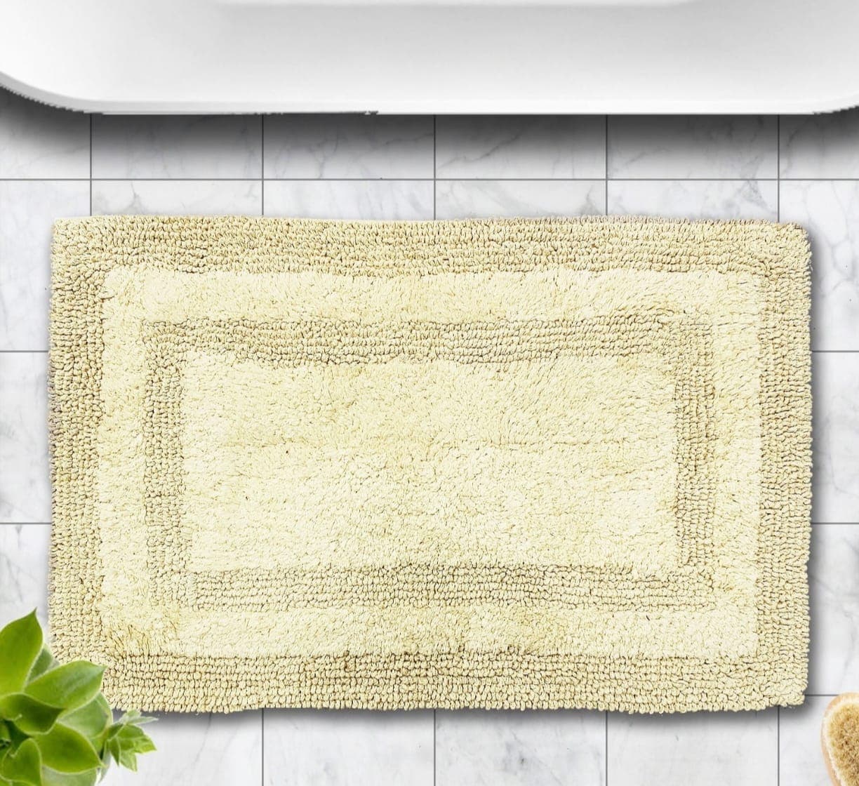 Pure Cotton Reversible Door Mats 40x60 cm