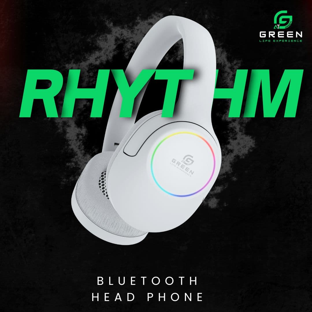 Greenlife Green Rhythm Wireless Bluetooth Headphone electronics — thumbnail 3 of 3