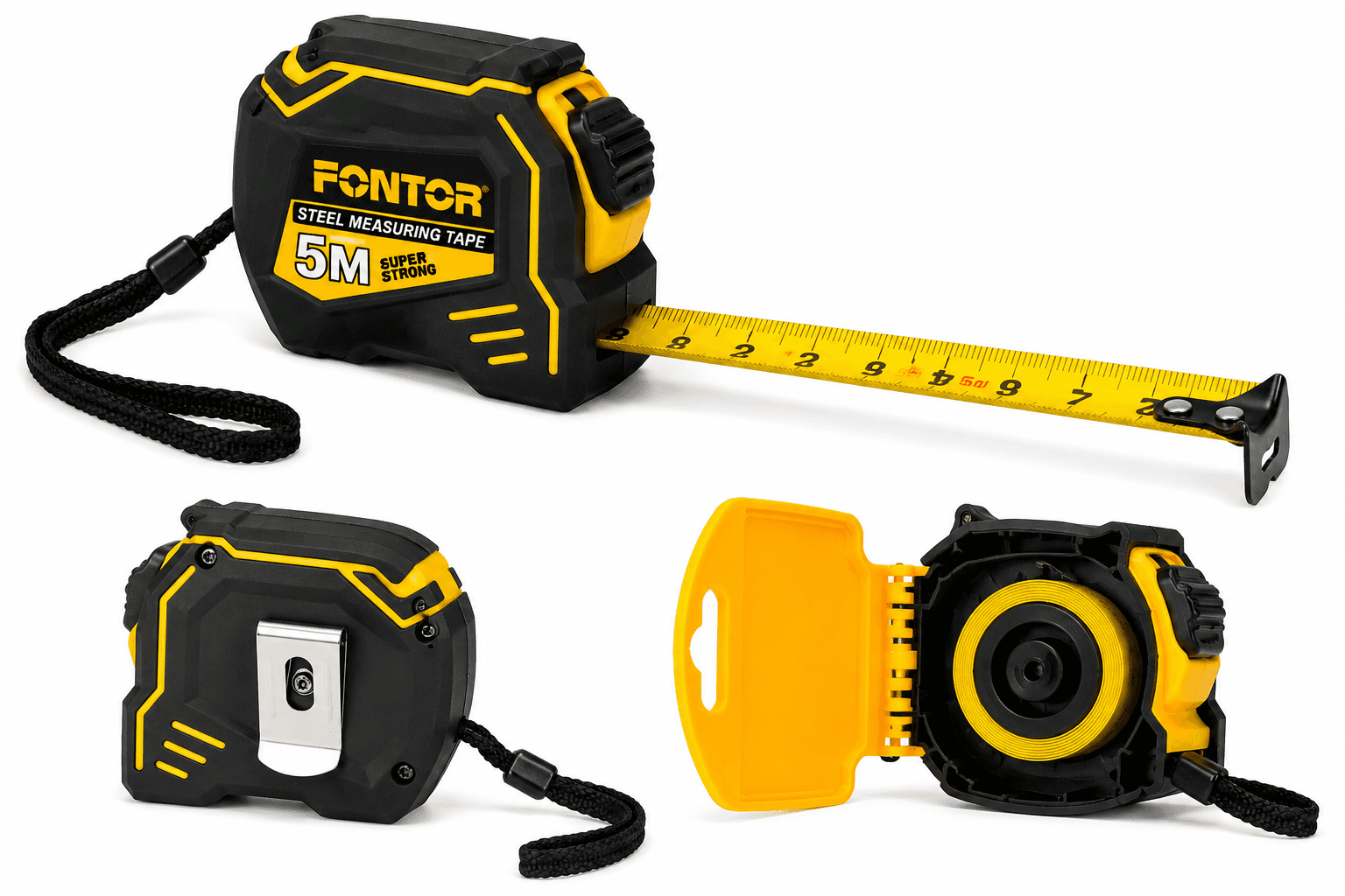 Fontor Fontor Measuring Tape 5M x 22MM 180730 – Heavy Duty Retractable Tape Measure hardware & machinery — thumbnail 2 of 2