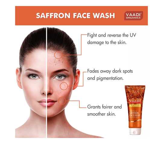 Vaadi Organics Vaadi Organics - Skin Whitening Saffron Face Wash With Sandal Extract (60 ml) - VH0331 daily essentials &… — thumbnail 2 of 2
