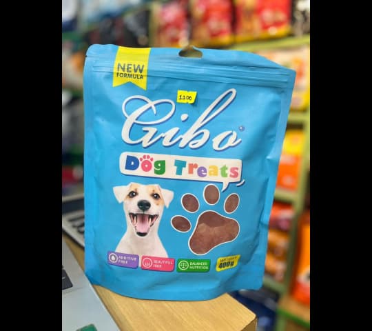 Giba Chicken Jerky Dog Treat 400gm | Healthy High-Protein Dog Snack