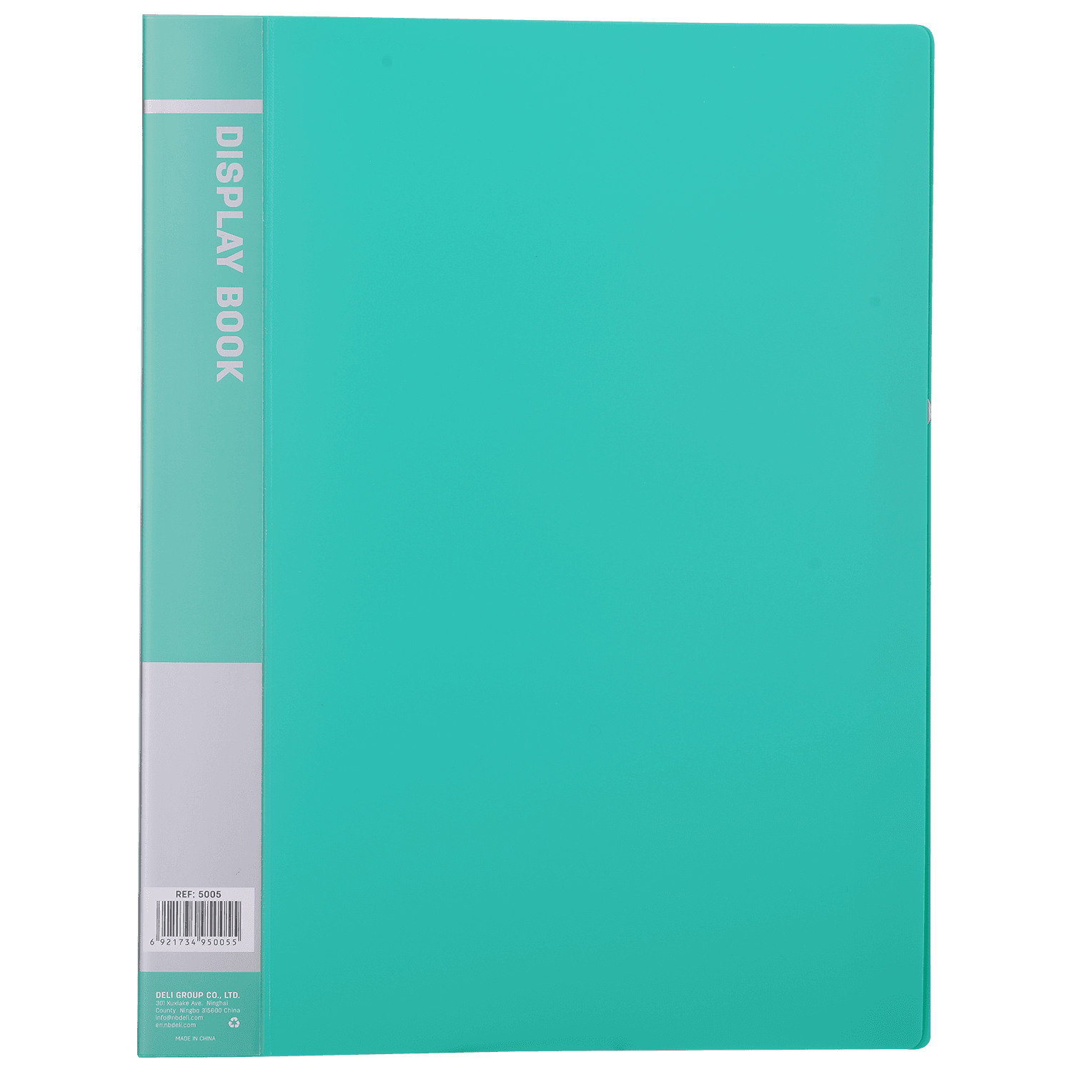 Deli Deli E5005 Office Display Book | A4 Presentation Folder with Clear Plastic Sleeves stationary, toys & sports — thumbnail 5 of 5