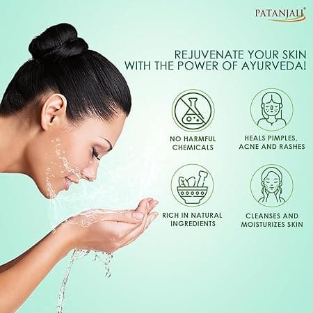 Patanjali Patanjali Saundarya Neem Tulsi Face Wash for Clear & Fresh Skin daily essentials & lifestyle — thumbnail 2 of 3