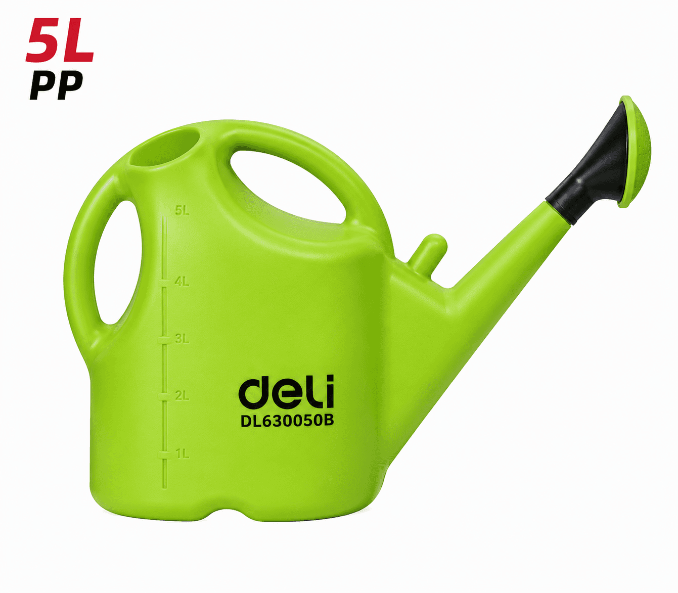 Deli Tools Watering Can 5L EDL581005 B – Durable Garden Watering Pot for Indoor & Outdoor Plants