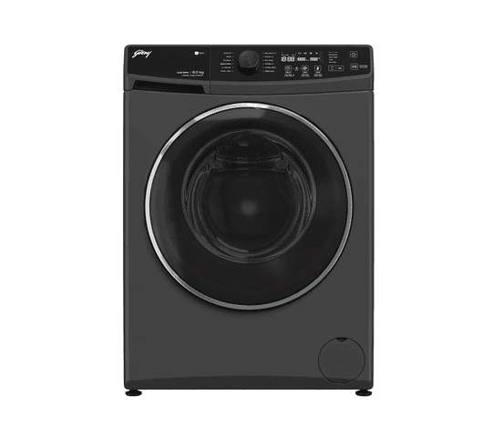 Godrej - 8 Kg Front Load Washing Machine - WFEON RGL 8014 5.0 IDCRM MTBK