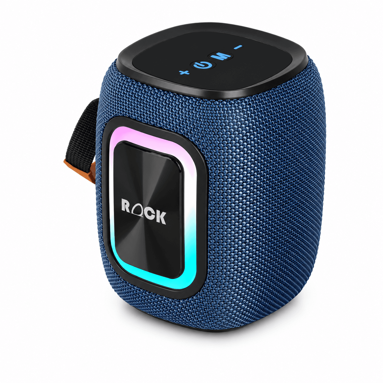 Rock Thunder Bluetooth Speaker with 12 Hours Playtime – Blue Wireless Portable Speaker