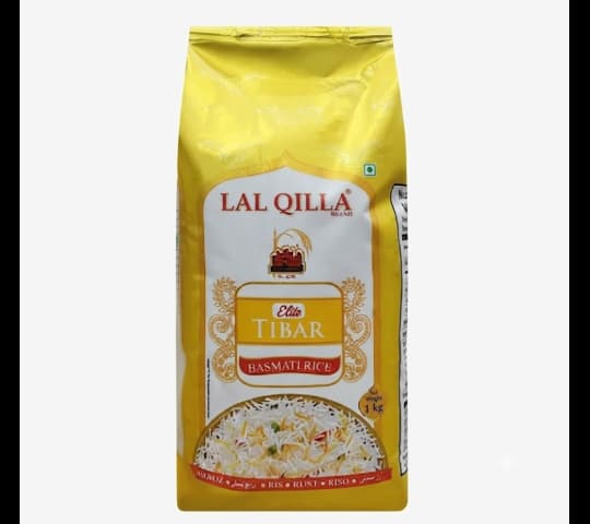 Lal Qilla Lal Qilla Elite Tibar Premium Basmati Rice 1kg | Long Grain Aromatic Rice daily essentials & lifestyle — thumbnail 2 of 2