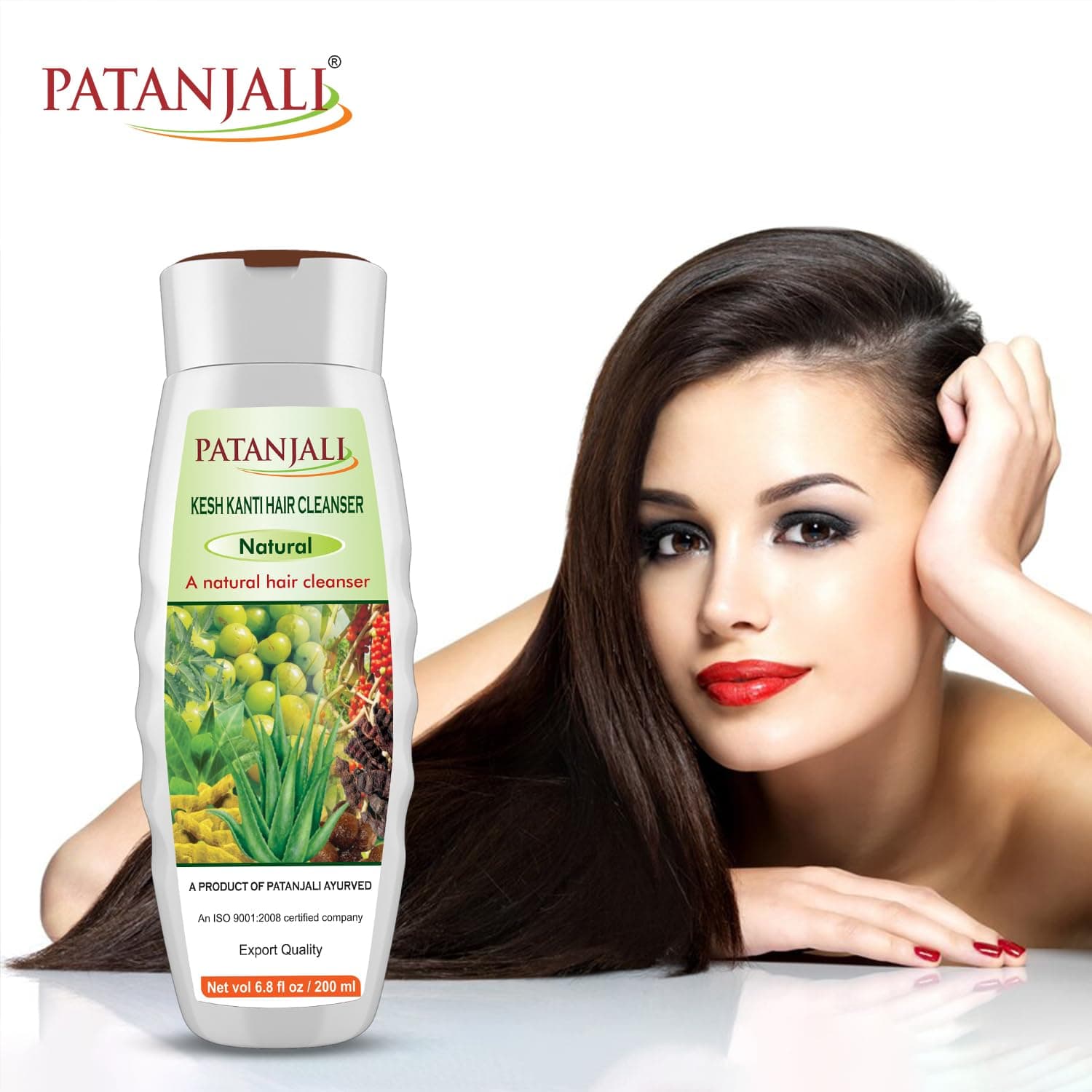 Patanjali Patanjali Kesh Kanti Natural Hair Cleanser 200ML | Herbal Shampoo for Strong & Healthy Hair daily essentials &… — thumbnail 3 of 6