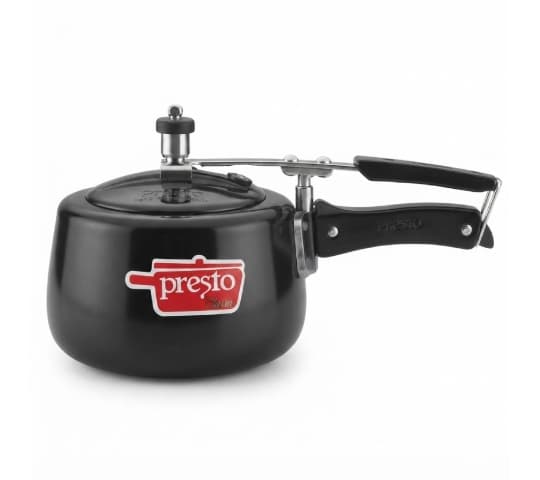 Presto Hard Anodized Contura Pressure Cooker 2 Litre | Gas Compatible