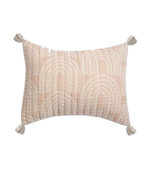 Crane Baby BC-100PC-3 Jacquard Pillow Rainbow Decorative Nursery Cushion