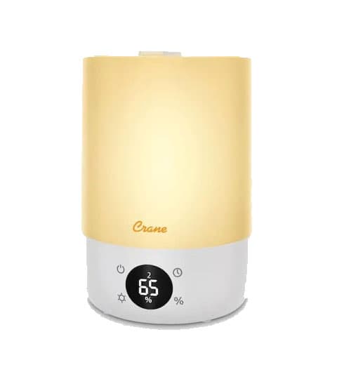 Crane Cool Mist Humidifier 1.2 Gal Top Fill Cool Mist Digital( EE-9095W)