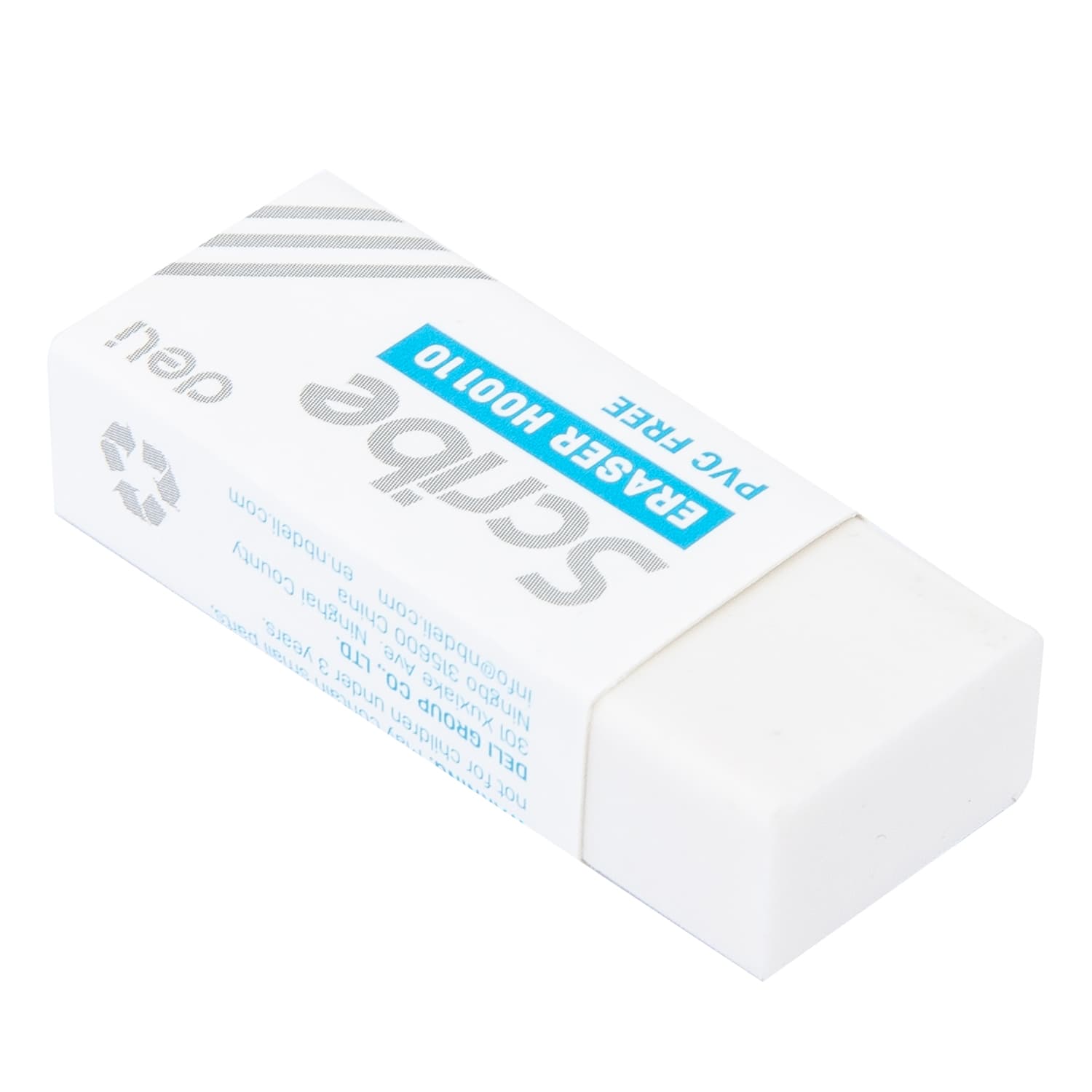 Deli Deli EH00110 Eraser – Soft Dust-Free Rubber Eraser for School, Office & Drawing stationary, toys & sports — thumbnail 5 of 6
