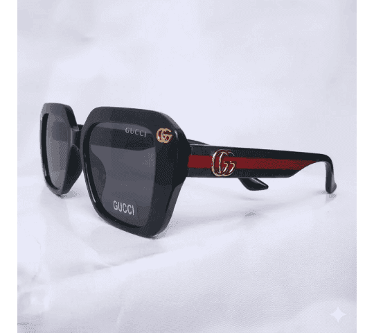 No Brand Big Bag - Original Branded Black Full Rim Sunglasses For Ladies | Stylish Women Sunglasses daily essentials &… — thumbnail 2 of 3