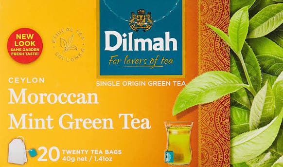 Dilmah Dilmah Green Tea with Moroccan Mint – 20 Tea Bags | Premium Herbal Green Tea daily essentials & lifestyle — thumbnail 3 of 7