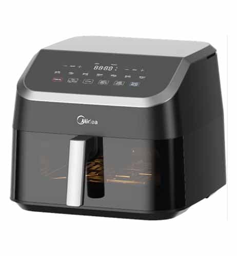 Midea 8.5 Liter Digital Air Fryer – Large Capacity Oil-Free Smart Cooking Air Fryer for Family Kitchen
