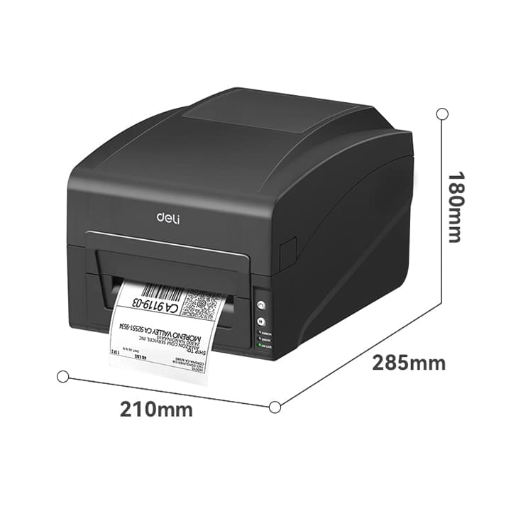 DELI Deli ES351 4 Inch Thermal Transfer Printer electronics — thumbnail 2 of 3