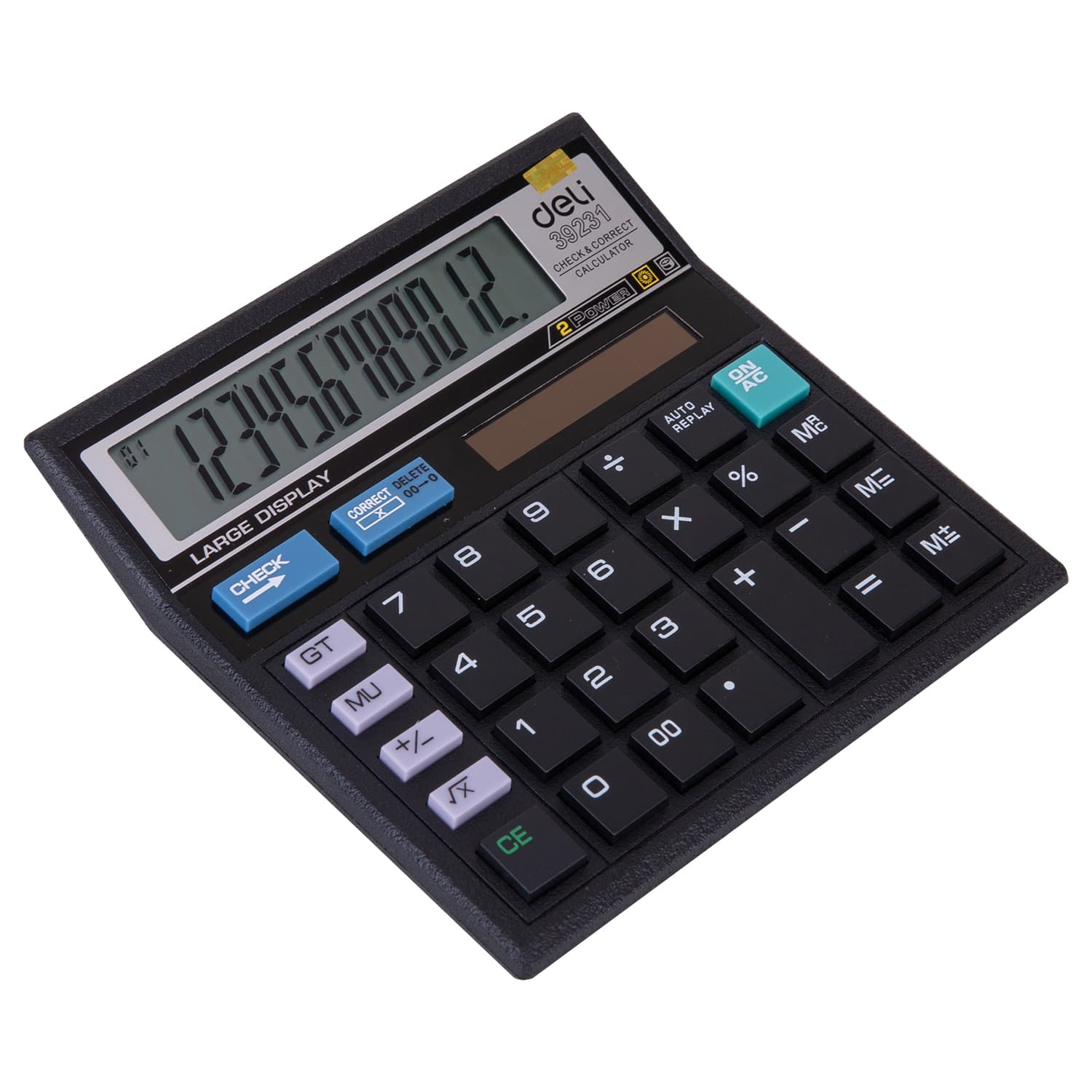 Deli Deli-E39231 Desktop Calculator | Large Display Office & Home Calculator stationary, toys & sports — thumbnail 4 of 5