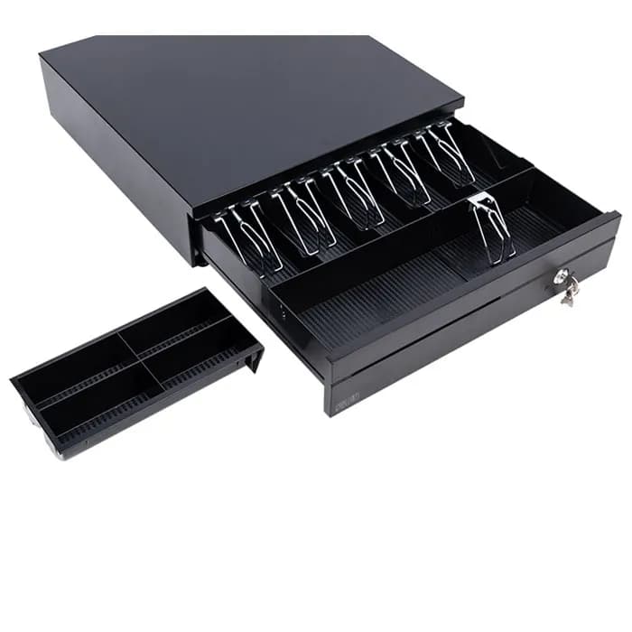 DELI Deli DL-405 Heavy Duty Cash Drawer Cashier Box electronics — thumbnail 2 of 2