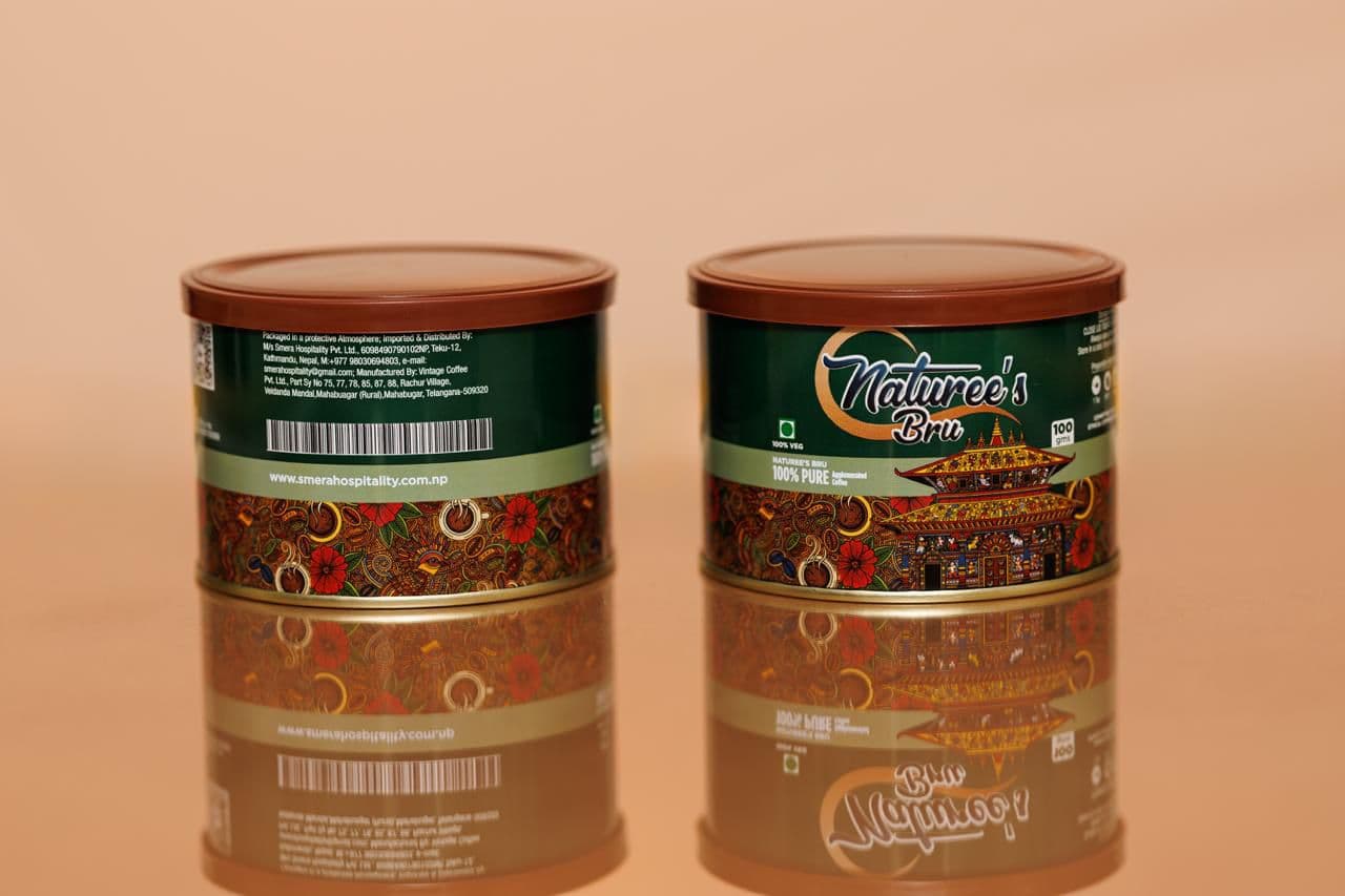 Naturee’s Bru Naturee’s Bru Instant Coffee Granules 100GMS | Rich Aroma & Strong Taste daily essentials & lifestyle — thumbnail 2 of 2