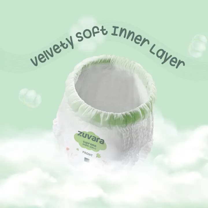 Zuvara ZUVARA Supreme Diaper Pants - M (Pack Of 36) Soft & Leak Proof Baby Diapers pharmacy, fitness & surgical — thumbnail 5 of 5
