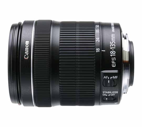 Canon EF-S 18-135mm f/3.5-5.6 IS Lens | Versatile Zoom Lens for DSLR Cameras