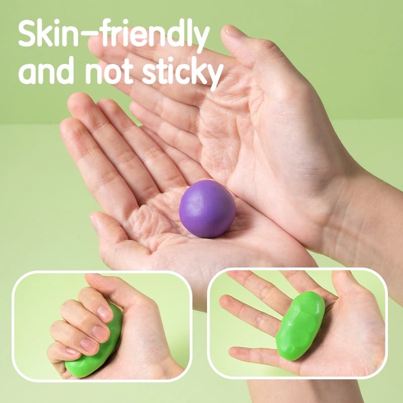 Deli Deli EH712-12 Plasticine Modeling Clay Set – 12 Bright Colors, 160g Soft Non-Drying Clay for Kids & Crafts stationary,… — thumbnail 2 of 4