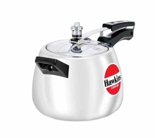 Hawkins 4.0 Litre Contura Pressure Cooker HC40 – Durable & Efficient Cooking