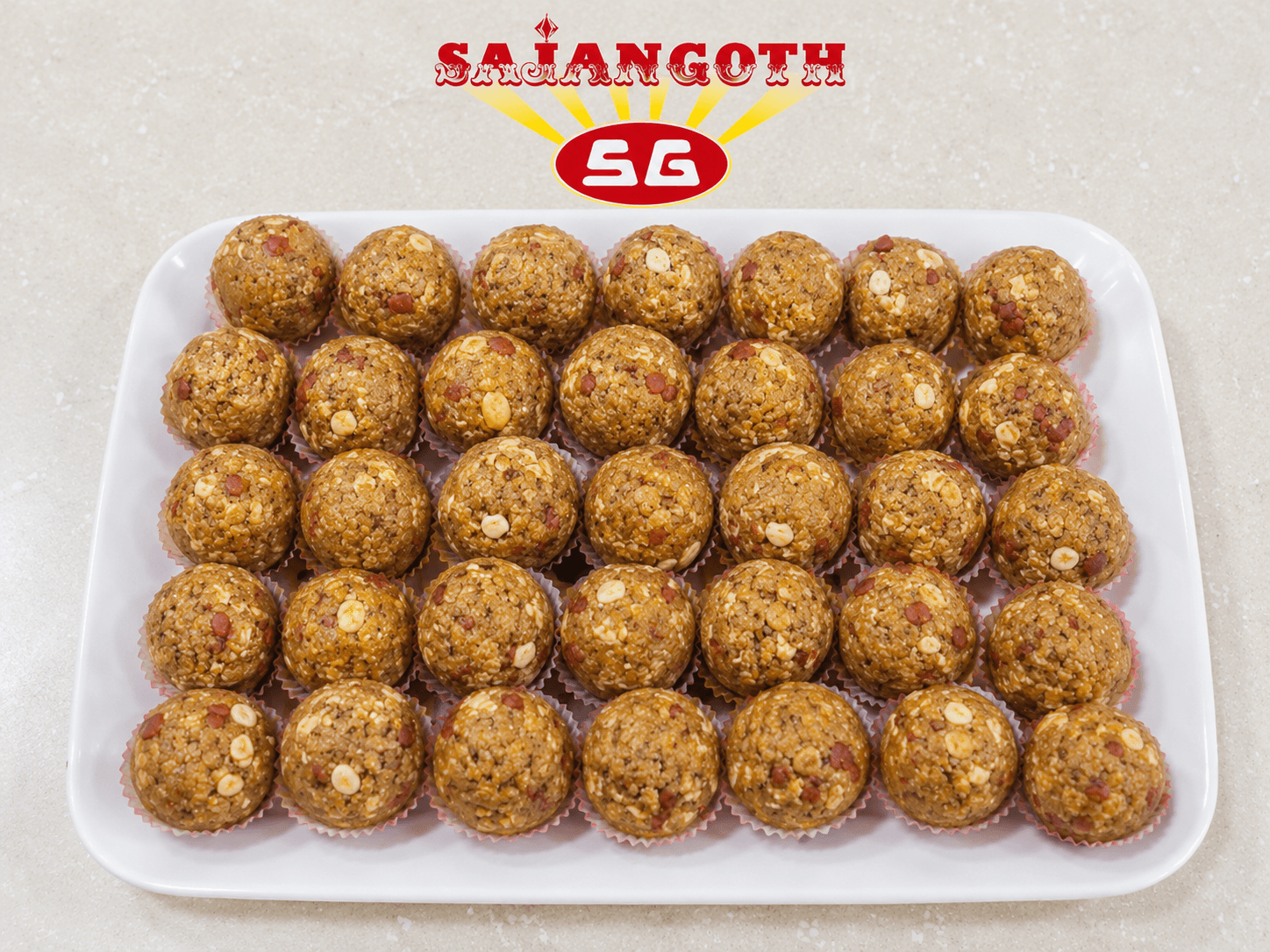 Premium Traditional Laddu with Nuts & Seeds – Authentic Indian Sweet
