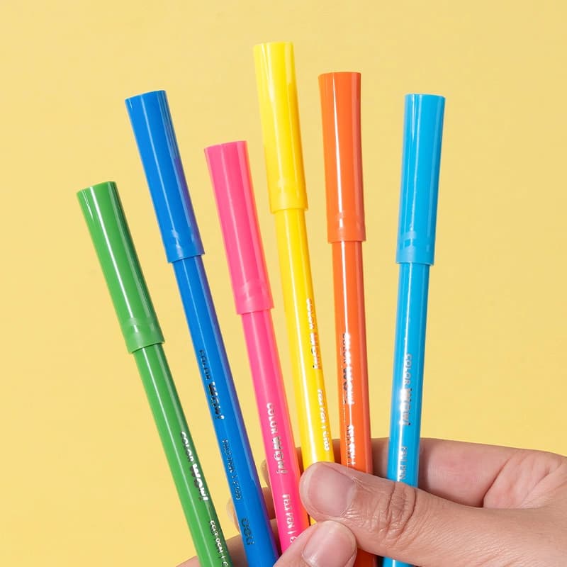 Deli Deli EC165-24 Washable Felt Pen Set – 24 Bright Colors for Kids, School & Art stationary, toys & sports — thumbnail 5 of 5