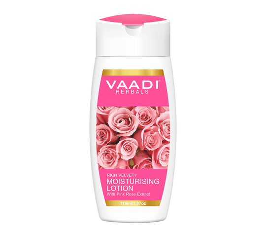 Vaadi Organics - Moisturising Lotion With Pink Rose Extract (110 ml) - VH0219